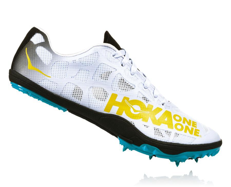 Hoka One One Çivili Koşu Ayakkabısı Kadın Beyaz - Rocket X - VT2156408